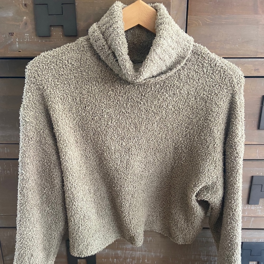 Cropped Sweater Shirt